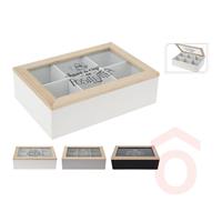 Teadoboz 6rekeszes 24x16,5x7 cm HZ1260850