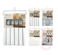 Zuhanyfüggöny PEVA 180x180cm 4 féle minta CY2400300