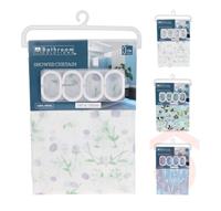 Zuhanyfüggöny PEVA 180x180cm 3 féle minta CY2300260