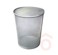 Papírkosár fémhálós ezüst 20L 22681S