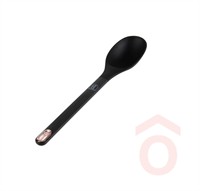 Főzőkanál műanyag matt fekete arany BH/8612