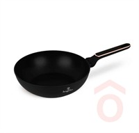 Wok 28x7,8cm 3,5l alu Leo matt fekete BH/8353