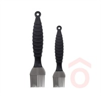 Sütőecset szilikon 2db 21cm+18cm antracit BH/7781