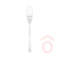 Villa műanyag újrahasználható 50db 18cm fehér 34041