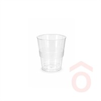 Pohár műanyag üveghatású 2,3dl 25db (PS) 34061