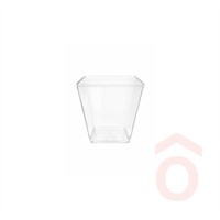 Fingerfood szögletes  69x69x65mm 200ml 25db VT 34067