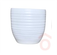 Kerámia kaspó magasított bordás 5588 18