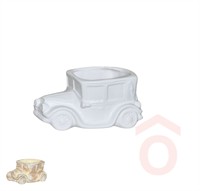 Kerámia kaspó kicsi autó 5542