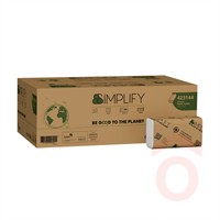 Kéztörlő "Z" 2r.x17,7g 20x200lap 24x20,3cm 100%cell. 423144