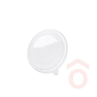 Salátás tál kraft aljhoz tető 50db 185mm (rPET) 82801