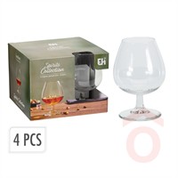 Üvegpohár konyak 370 ml 4db CC7001980 kpn