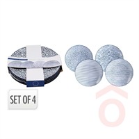 Tányér porcelán 23cm 4db Q04000170 kpn