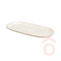 Tányér Siaki Lapis bézs H:31,5cm Q97000950 kpn