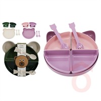 Étkészlet műanyag 7 részes gyerek 030002120 kpn