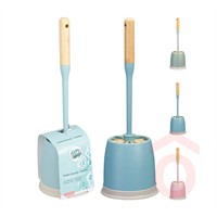 WC kefe tartóval pasztell színek bambusz 123000260 kpn