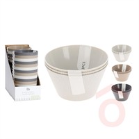 Tál műanyag 12x6,9cm 3db 178000780 kpn