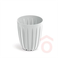 Virágcserép Wario 290x290x345mm fehér pp.