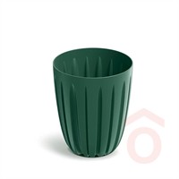 Virágcserép Wario 385x385x450mm fenyőzöld pp.