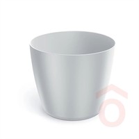 Virágcserép Regula 158x158x132mm fehér pp.