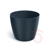 Virágcserép Regula 178x178x150mm antracit pp.