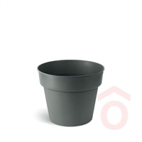 Virágcserép Planti 145x145x128mm kőszürke pp.