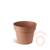Virágcserép Planti 235x235x190mm terrakotta pp.