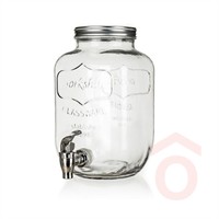 Csapos italadagoló üveg 4 literes 13087