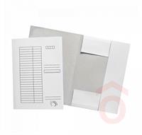 Iratgyűjtő pólyás A/4 fehér 02.00312