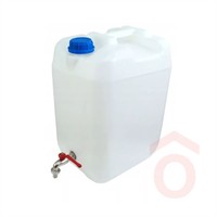 Kanna 20l műanyag camping leeresztő fém csappal FW-P20L