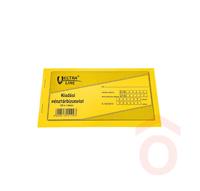 Kiadási pénztárbizonylat 25x2lap B318-103/V