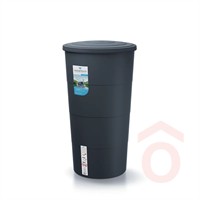 Esővizgyüjtő tartály 200l Smooth 600x1066mm antracit