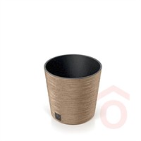 Virágcserép Furu Round Eco 250x250x247mm natúr pp.