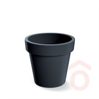 Virágcserép Lofly 196x196x181mm antracit pp.