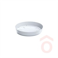 Virágcserép Lofly alátét 380mm fehér pp.