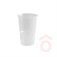 Pohár műanyag 4dl 50db víztiszta 6g/db (PP)