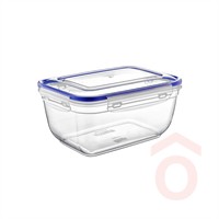 Ételtartó műanyag 1l + tető patentzáras 165x121x95mm DÜ69
