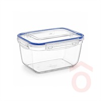 Ételtartó műanyag 3l + tető patentzáras 230x172x130mm DÜ71
