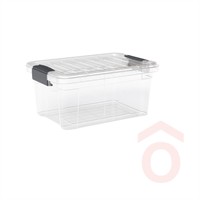 Tároló doboz  3,2l műanyag +tető 175x260x124mm DÜ368