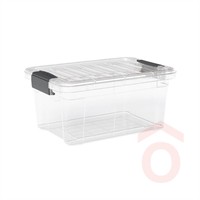 Tároló doboz  1,75l műanyag + tető 203x141x98mm DÜ410