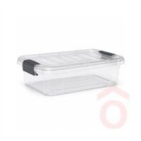 Tároló doboz  4,25l műanyag +tető 210x305x100mm DÜ376