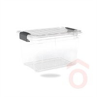 Tároló doboz  8,25l műanyag +tető 210x305x190mm DÜ371