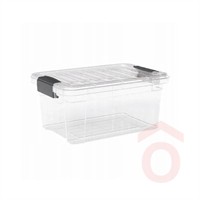 Tároló doboz 10,5l műanyag +tető 250x360x166mm DÜ370