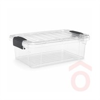 Tároló doboz 21,5l műanyag + tető 525x355x150mm DÜ405