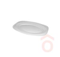 Habtálca ovál  3 fő 35x24,7cm 10db XPS fehér 75135