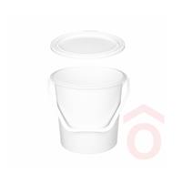 Vödör műanyag 10l savanyítós fedővel műanyag füles ip