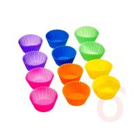 Muffin szilikon sütőforma 12db eng-286