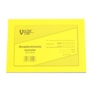 Anyag bevét. bizonylat 25x4 8tételes b12-111/v