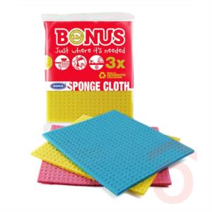 Szivacskendő 3db 15,5x18 cm B132 Bonus