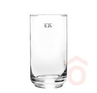 Üvegpohár gasztro 200ml 1db (12db/cs) 10600412