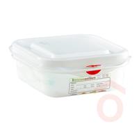Gn edény 1/6 100mm ételtár. légm+fedő 1,7l 80032380